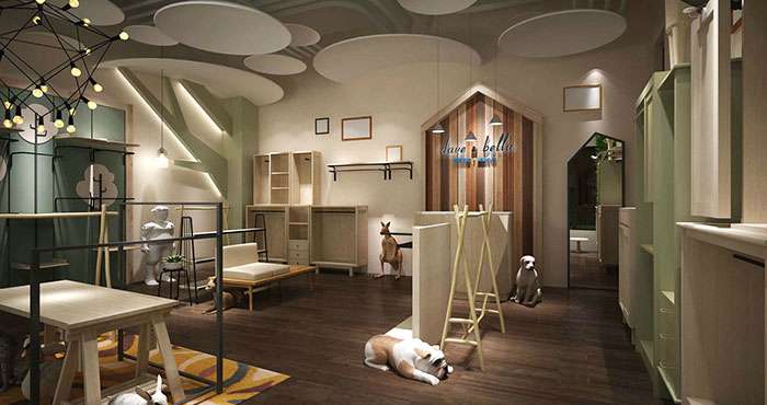 鄭州童裝專賣(mài)店裝修設(shè)計(jì)案例