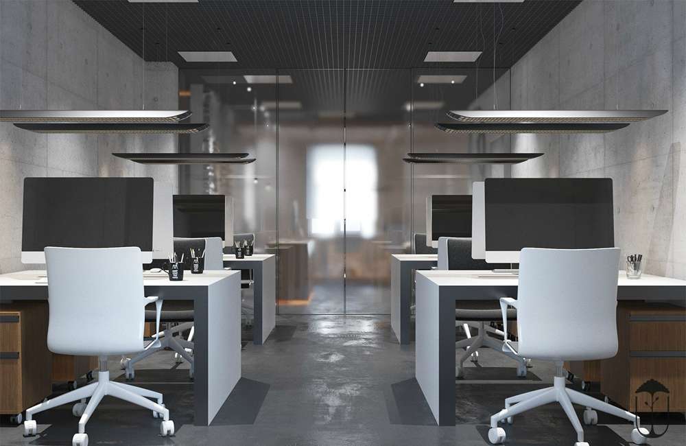 惠濟(jì)區(qū)貿(mào)易公司辦公室裝修設(shè)計效果圖