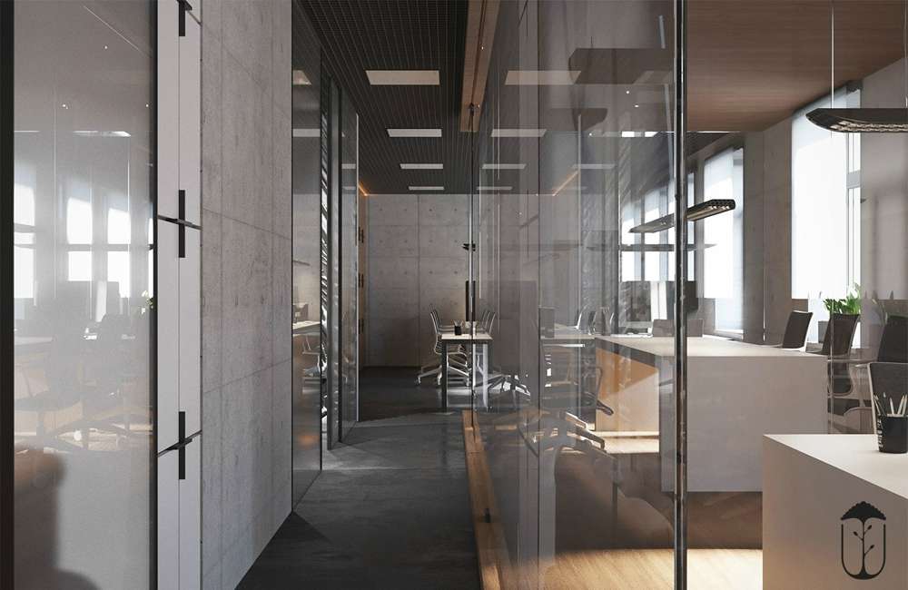 惠濟(jì)區(qū)貿(mào)易公司辦公室裝修設(shè)計效果圖