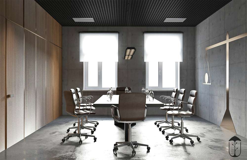 惠濟(jì)區(qū)貿(mào)易公司辦公室裝修設(shè)計效果圖
