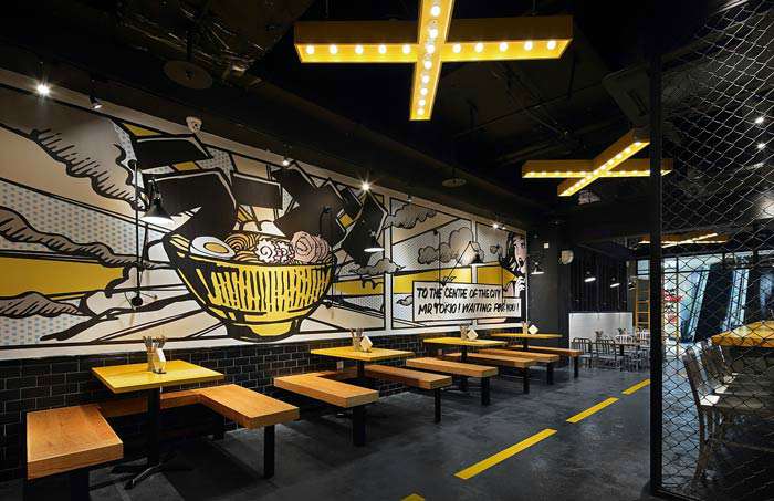 日式快餐店裝修設(shè)計效果圖