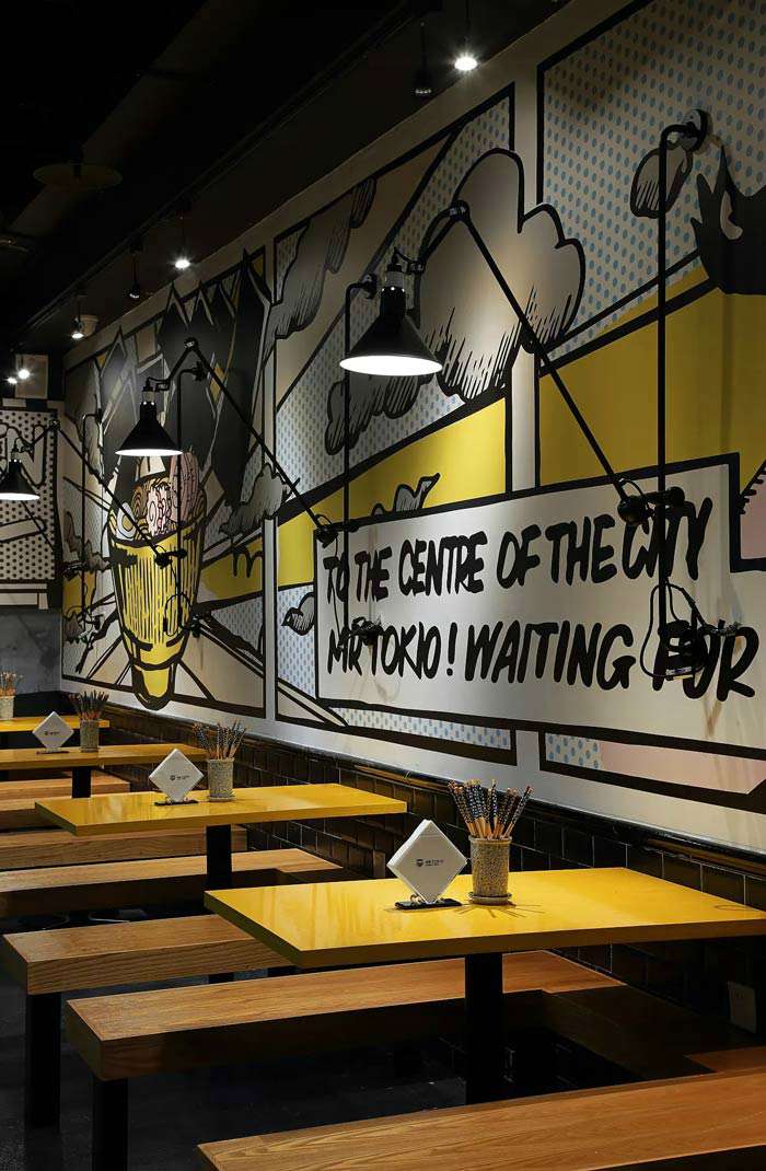 日式快餐店裝修設(shè)計效果圖