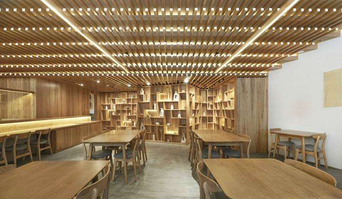 日式餐廳裝修設(shè)計效果圖