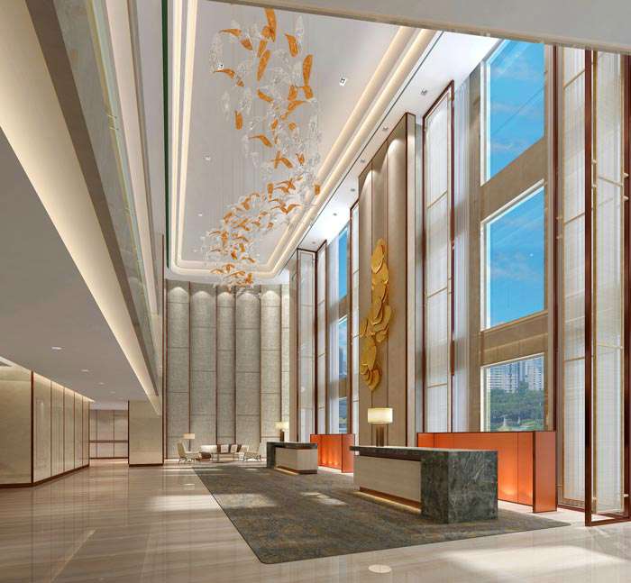 商務精品酒店裝修設(shè)計效果圖