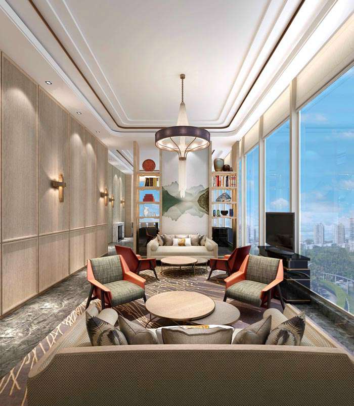 商務精品酒店裝修設(shè)計效果圖