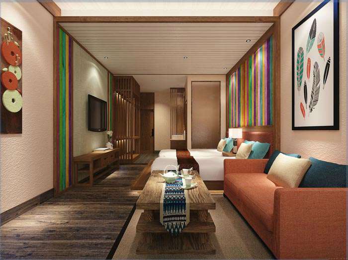 主題概念酒店裝修設(shè)計效果圖