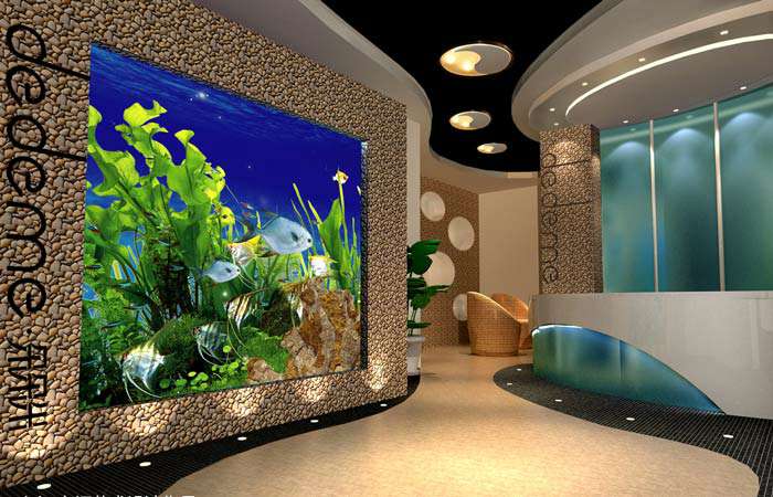 自然氛圍養(yǎng)生會所裝修設計效果圖