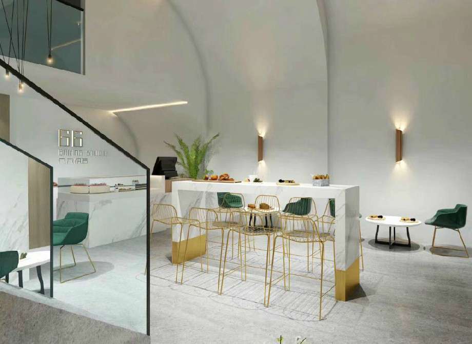 烘焙蛋糕店裝修設(shè)計(jì)效果圖