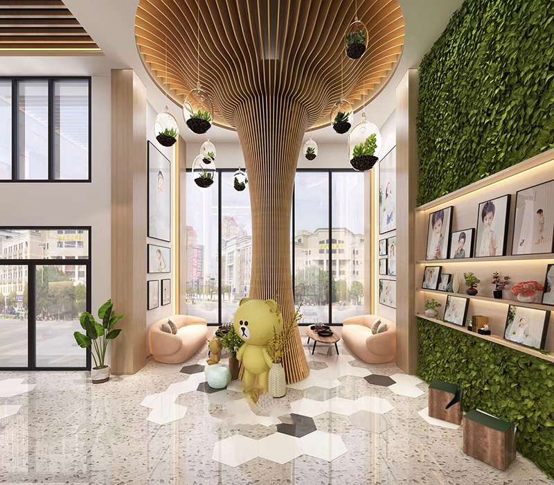 兒童影樓裝修設(shè)計效果圖