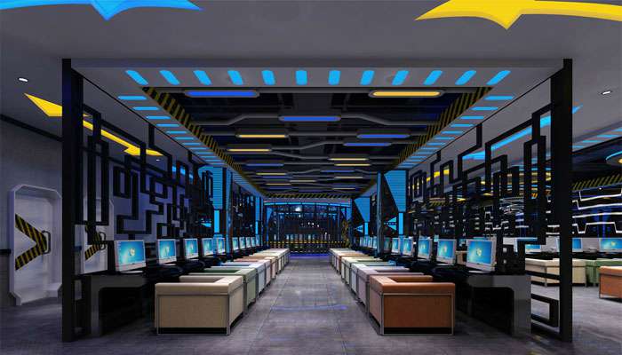 星空網(wǎng)咖設(shè)計效果圖