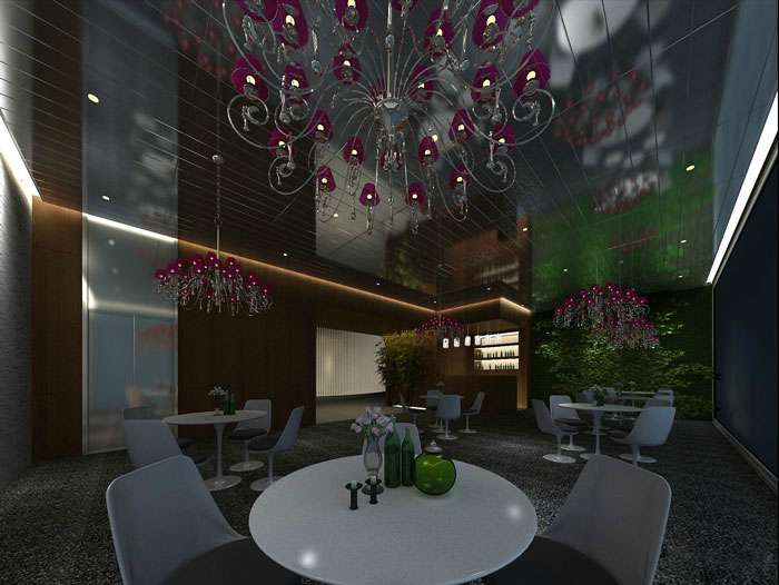 健身會所裝修設(shè)計效果圖