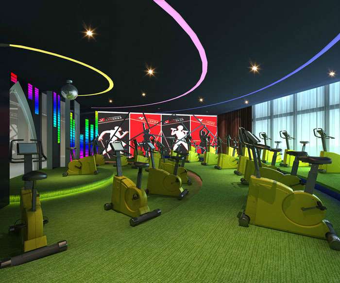 健身會(huì)所設(shè)計(jì)裝修效果圖