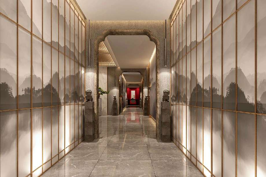 鄭州足浴會所裝修設(shè)計效果圖