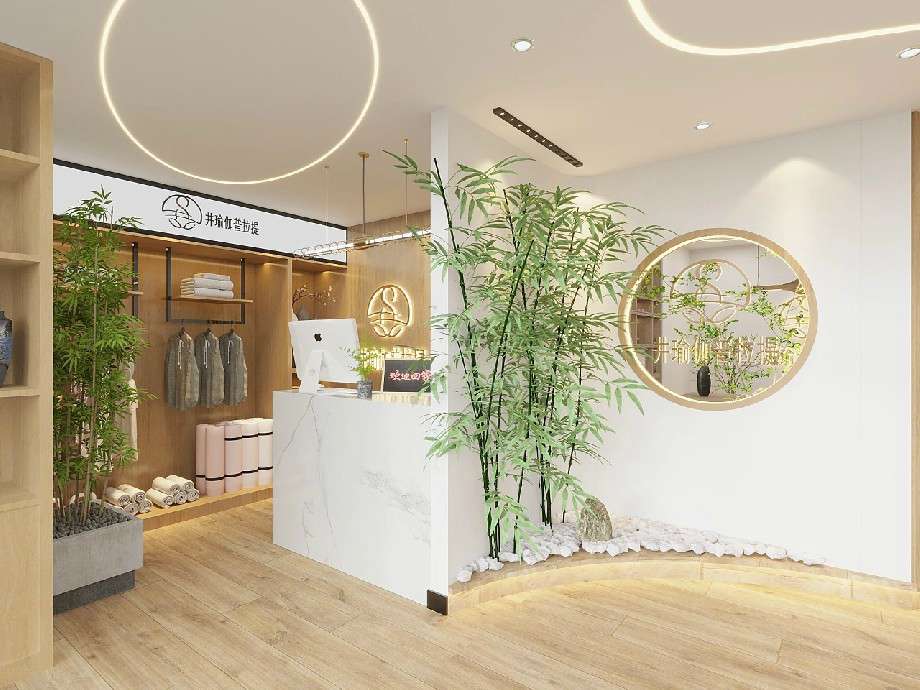 鄭州瑜伽館裝修設(shè)計效果圖