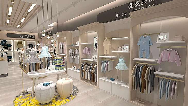 母嬰用品店裝修設(shè)計效果圖