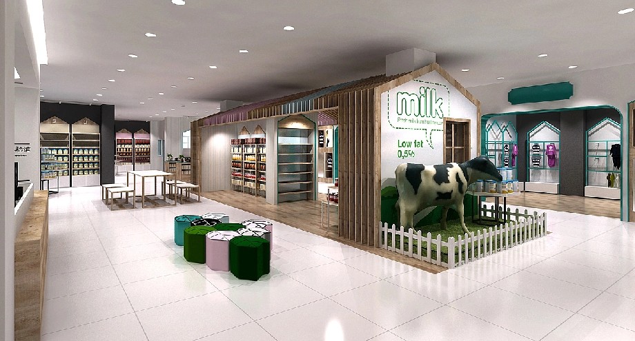 洛陽(yáng)母嬰用品店裝修設(shè)計(jì)效果圖