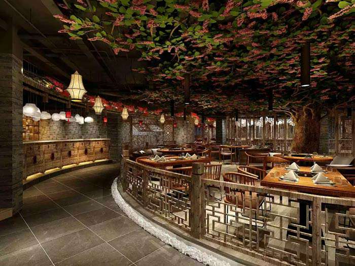 650平米中餐館裝修設(shè)計(jì)效果圖