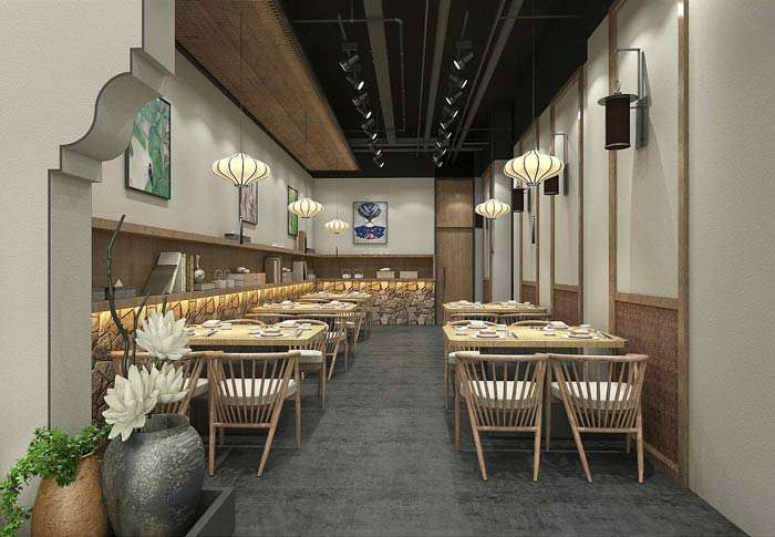 180平米中餐館裝修設(shè)計(jì)效果圖