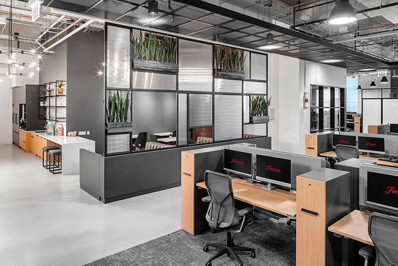 時(shí)尚辦公室裝修效果圖