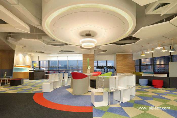 2100平米金融控股集團裝修設(shè)計效果圖