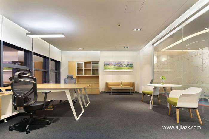 2100平米金融控股集團裝修設(shè)計效果圖