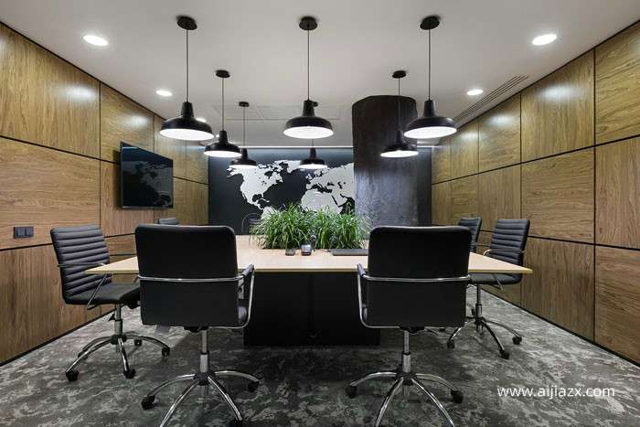 1500平方保險(xiǎn)公司辦公室裝修設(shè)計(jì)效果圖