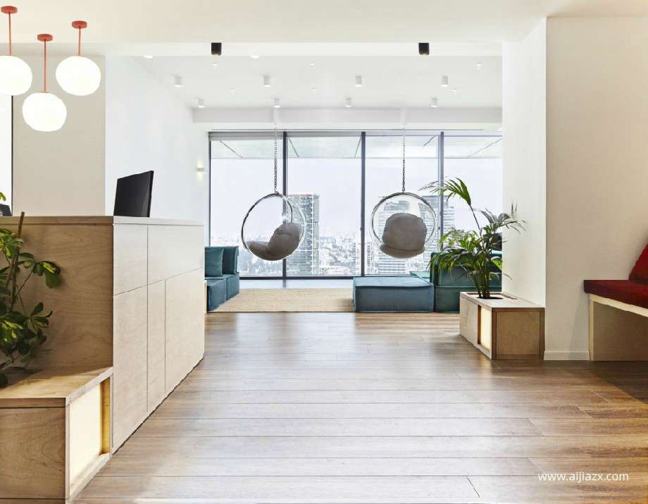 1850平米科技辦公室裝修設(shè)計(jì)效果圖