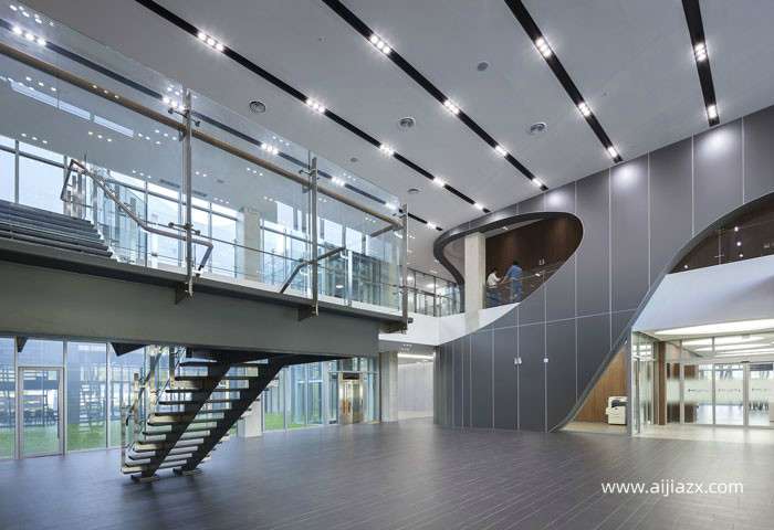 3200㎡工廠(chǎng)辦公樓裝修設(shè)計(jì)效果圖