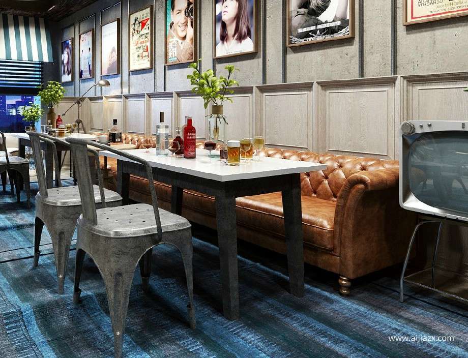 鄭州咖啡廳裝修設(shè)計效果圖