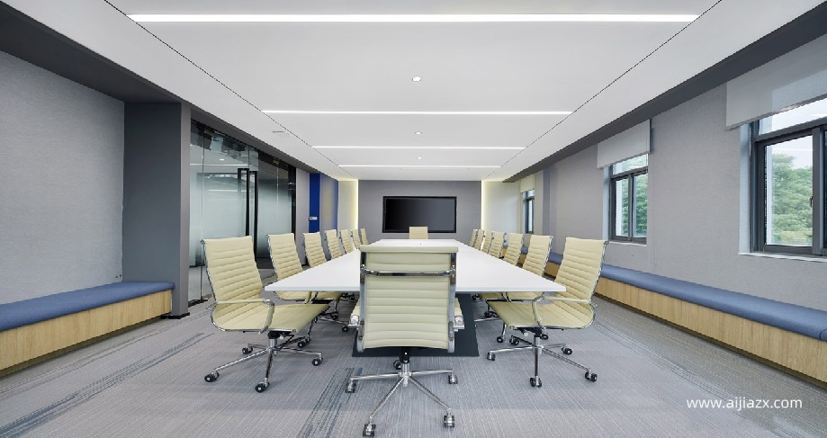 1500平米科技公司辦公樓裝修設計效果圖