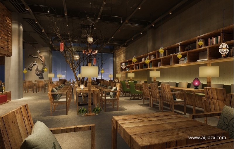 精品酒店餐廳裝修設(shè)計(jì)效果圖