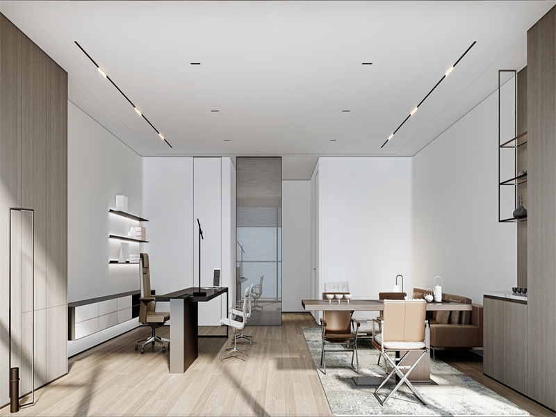 450平米醫(yī)藥公司辦公區(qū)設(shè)計效果圖