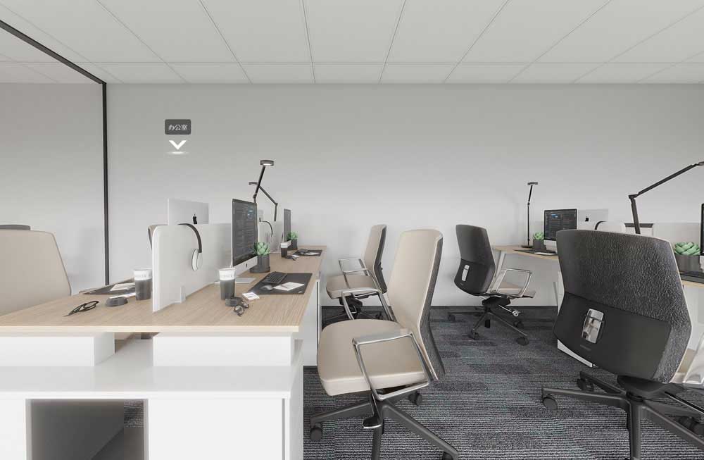 鄭州實驗室+辦公室裝修設(shè)計效果圖