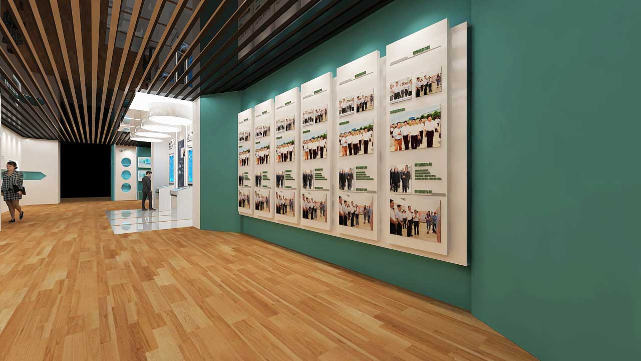 鄭州職業(yè)技術學院實訓教室展廳設計