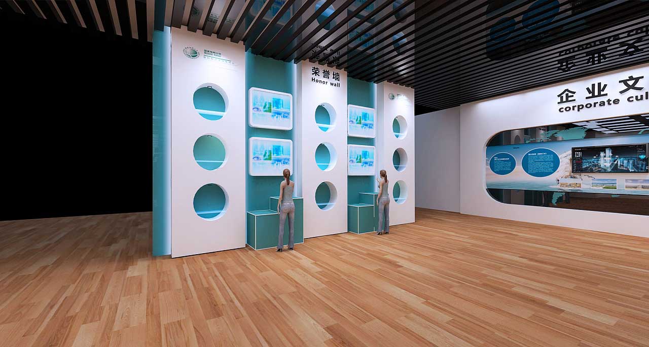 鄭州職業(yè)技術學院實訓教室展廳設計