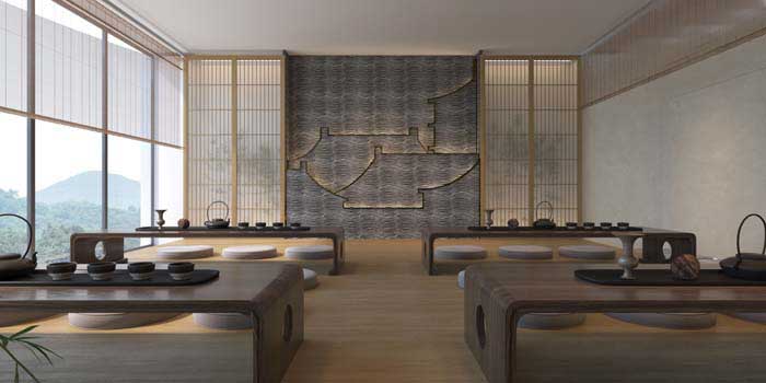200平米洛陽茶室裝修設(shè)計效果圖