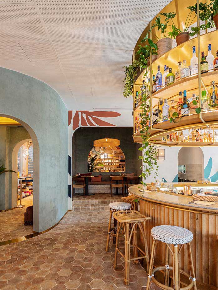 鄭州280m2咖啡酒吧設(shè)計(jì)效果圖