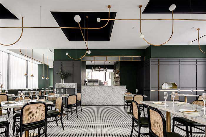 210m2許昌西餐廳裝修設(shè)計效果圖