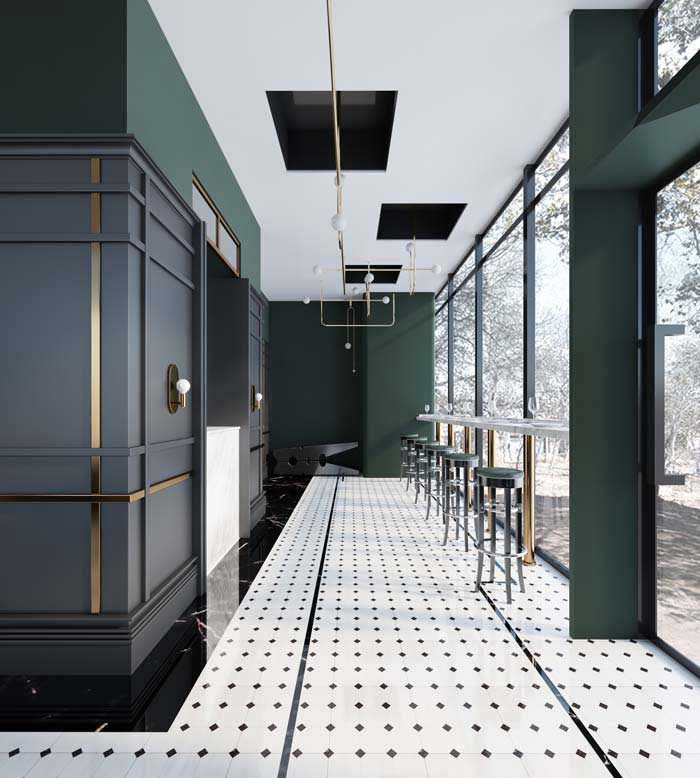 210m2許昌西餐廳裝修設(shè)計效果圖