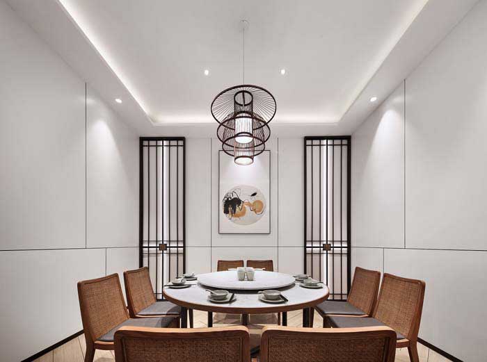 550平米鄭州中餐廳設(shè)計裝修效果圖