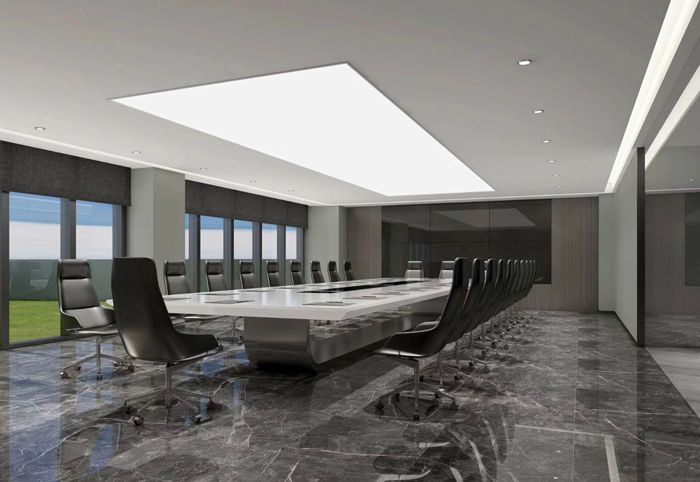 980平米鄭州辦公樓整層裝修設(shè)計效果圖