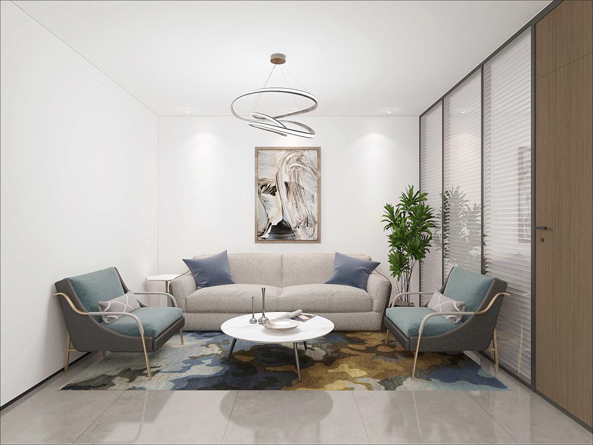 鄭州管城區(qū)辦公室裝修設計效果圖