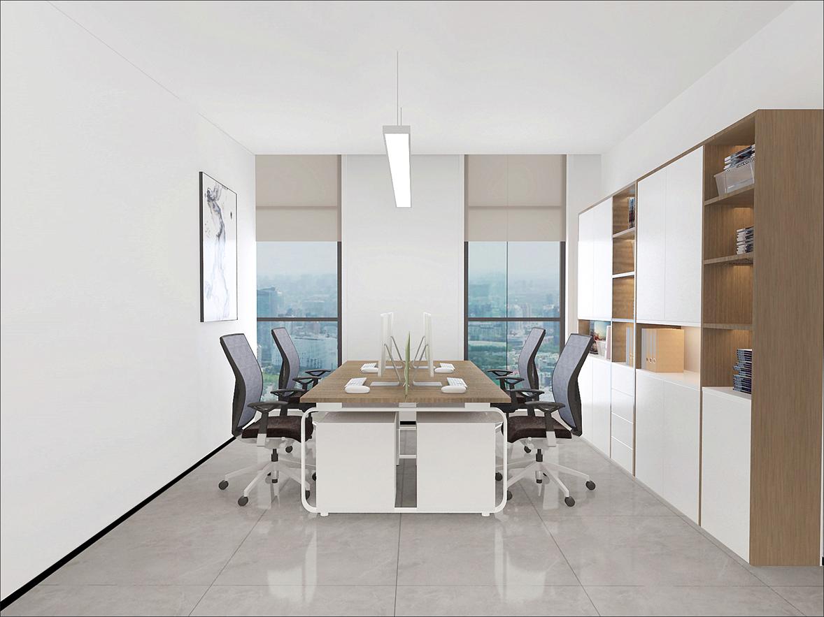 鄭州管城區(qū)辦公室裝修設計效果圖