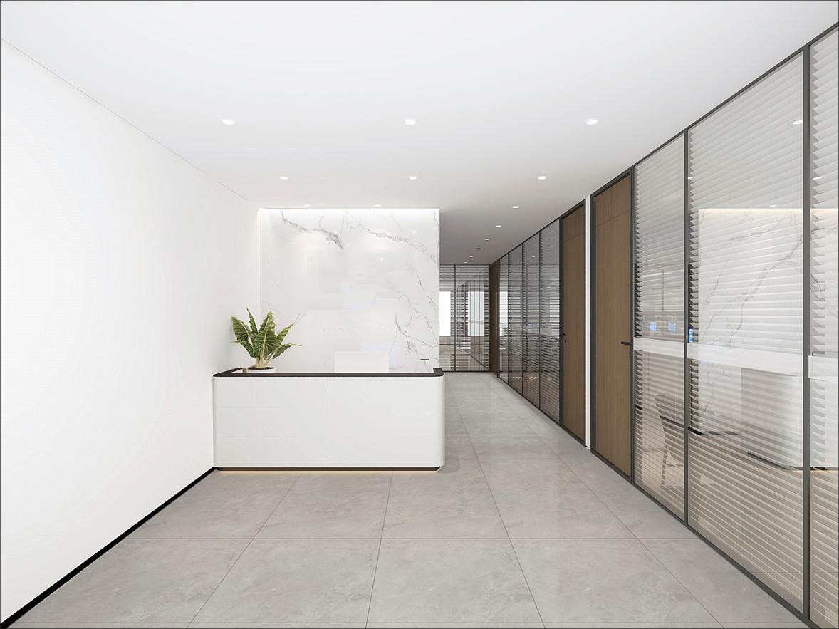 鄭州管城區(qū)辦公室裝修設計效果圖