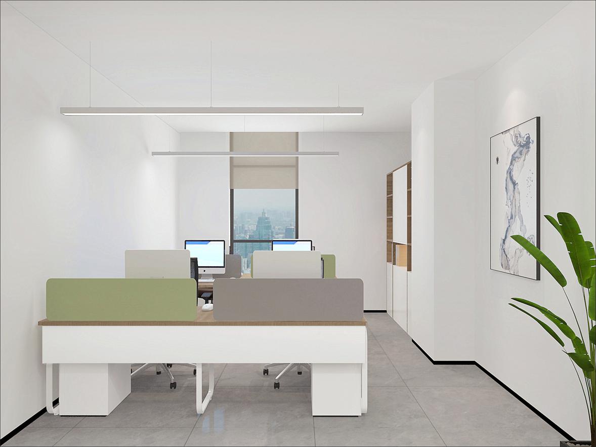 鄭州管城區(qū)辦公室裝修設計效果圖