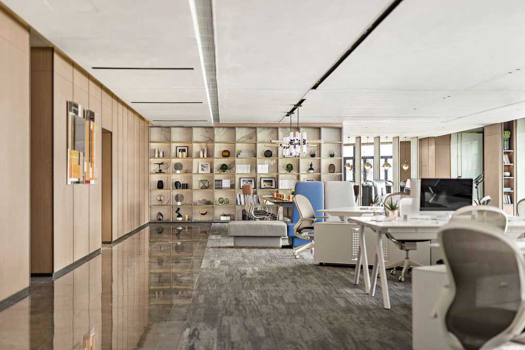 鄭州惠濟區(qū)辦公室裝修設計效果圖