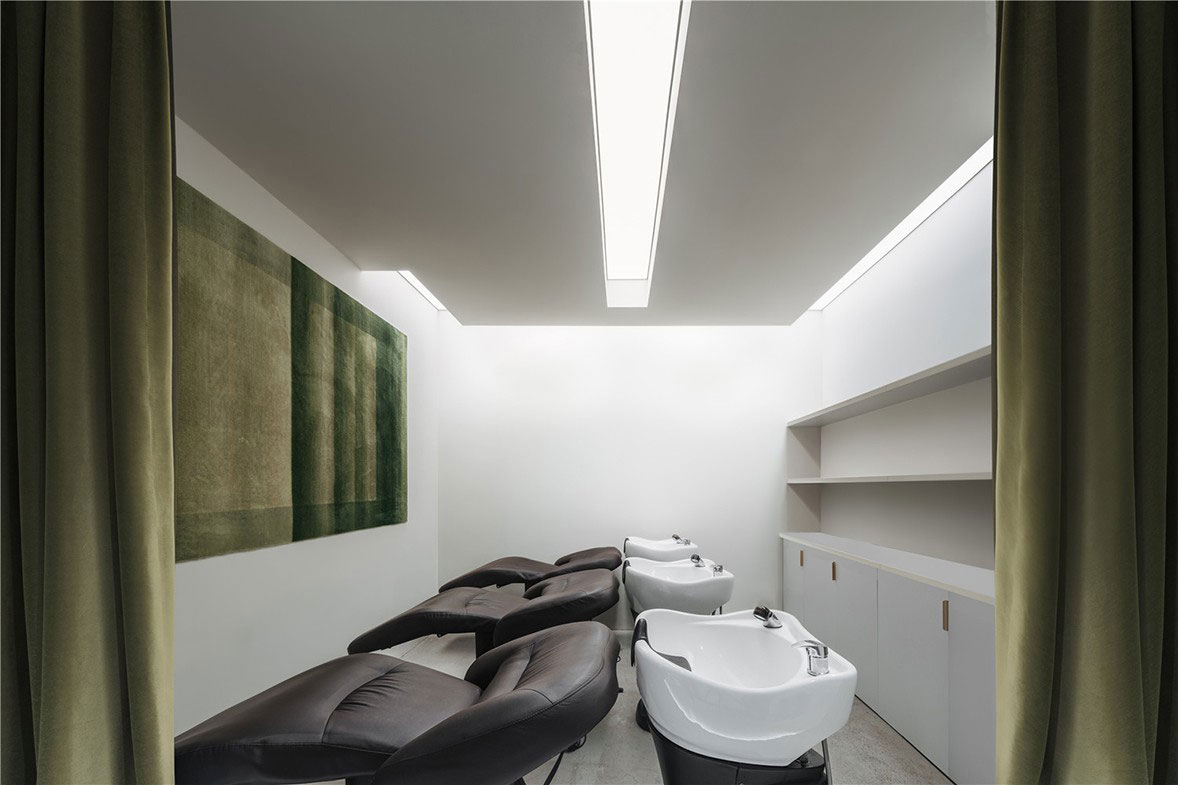 鄭州180平米美發(fā)店裝修設計效果圖