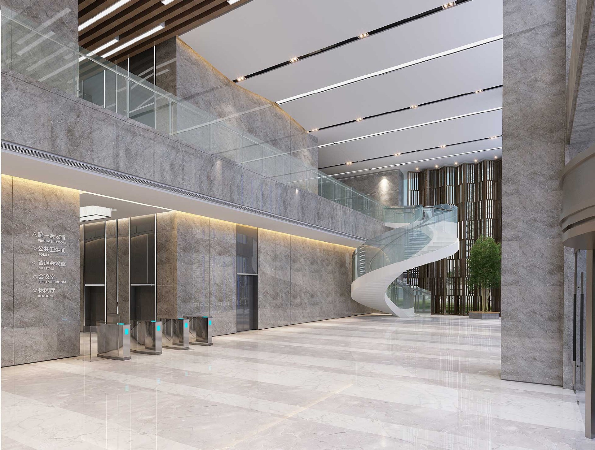 鄭州滎陽寫字樓裝修設(shè)計(jì)效果圖