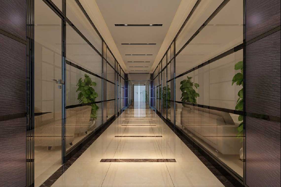 辦公室走廊設(shè)計效果圖-辦公室裝修走廊設(shè)計圖集