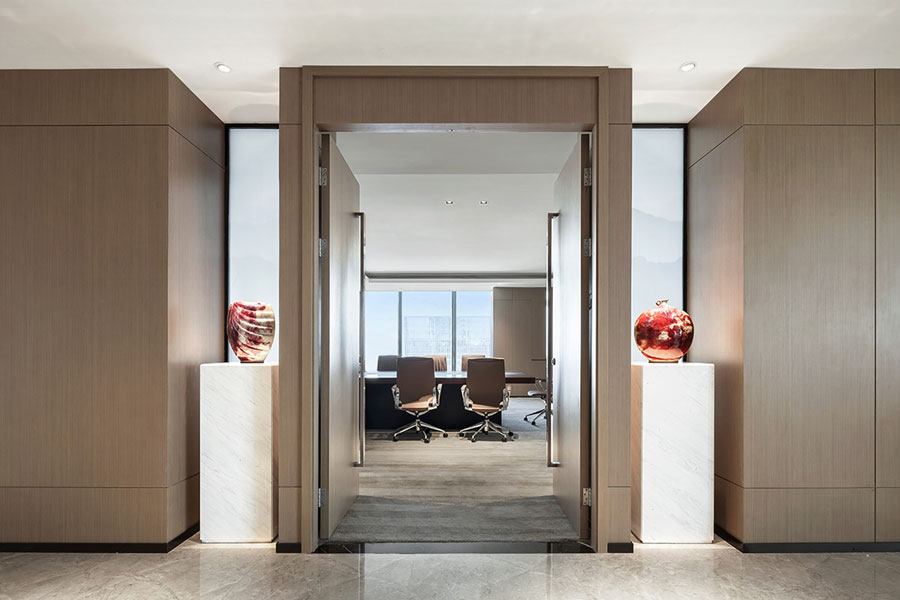 360平米鄭州金水辦公室裝修設(shè)計效果圖